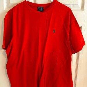 Polo by Ralph Lauren Red Logo T Shirt